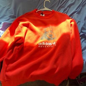 Red Adidas Adventure Hoodie